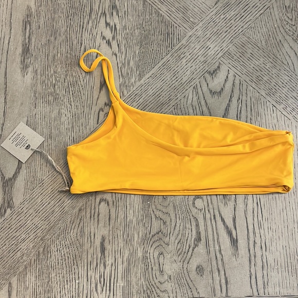 Toast swim x free people signature one strap bikini top large NWT - Picture 7 of 9